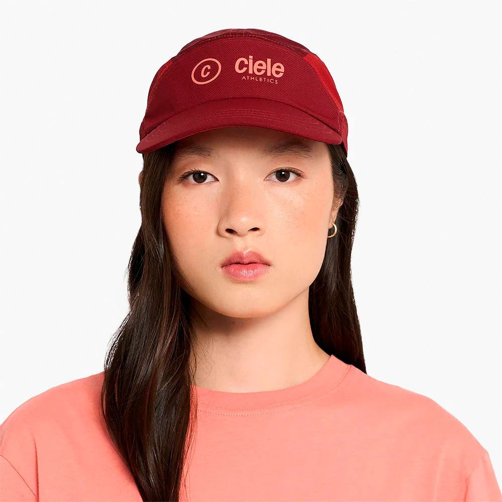 GORRA CIELE FSTCAP SC CLASSIC CSIDE - Crimson Red / Merlot - Image 2