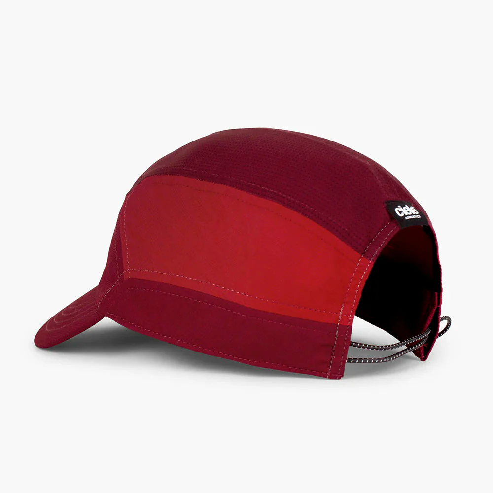 GORRA CIELE FSTCAP SC CLASSIC CSIDE - Crimson Red / Merlot - Image 4