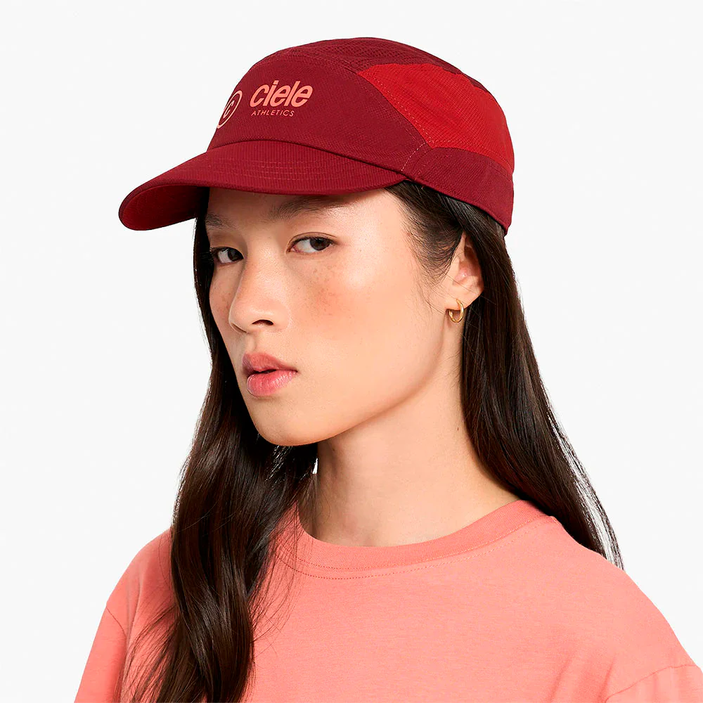 GORRA CIELE FSTCAP SC CLASSIC CSIDE - Crimson Red / Merlot - Image 6
