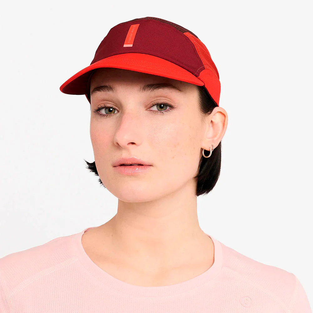GORRA CIELE FSTCAP SC COMP ICONIC VC - Crimson Red / Clay - Image 2