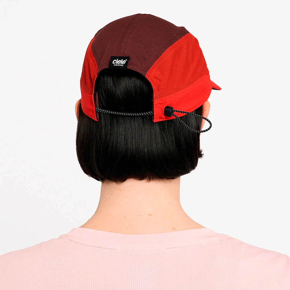 GORRA CIELE FSTCAP SC COMP ICONIC VC - Crimson Red / Clay - Image 5