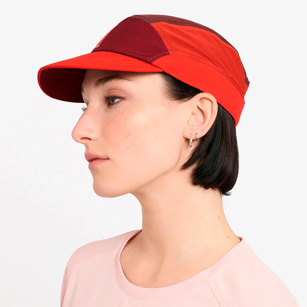 GORRA CIELE FSTCAP SC COMP ICONIC VC - Crimson Red / Clay - Image 6