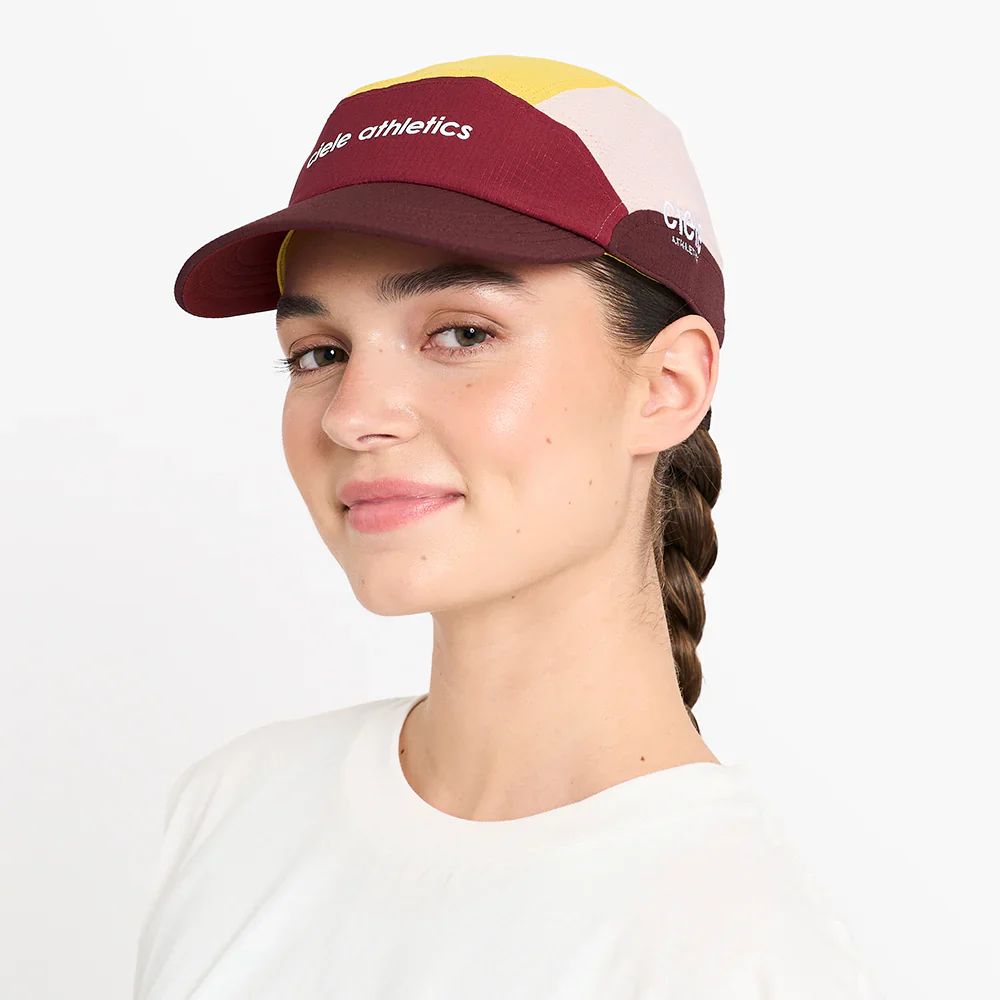 GORRA CIELE FSTCAP SC FIELD ICONIC SL - Crimson Red / Peachskin - Image 3