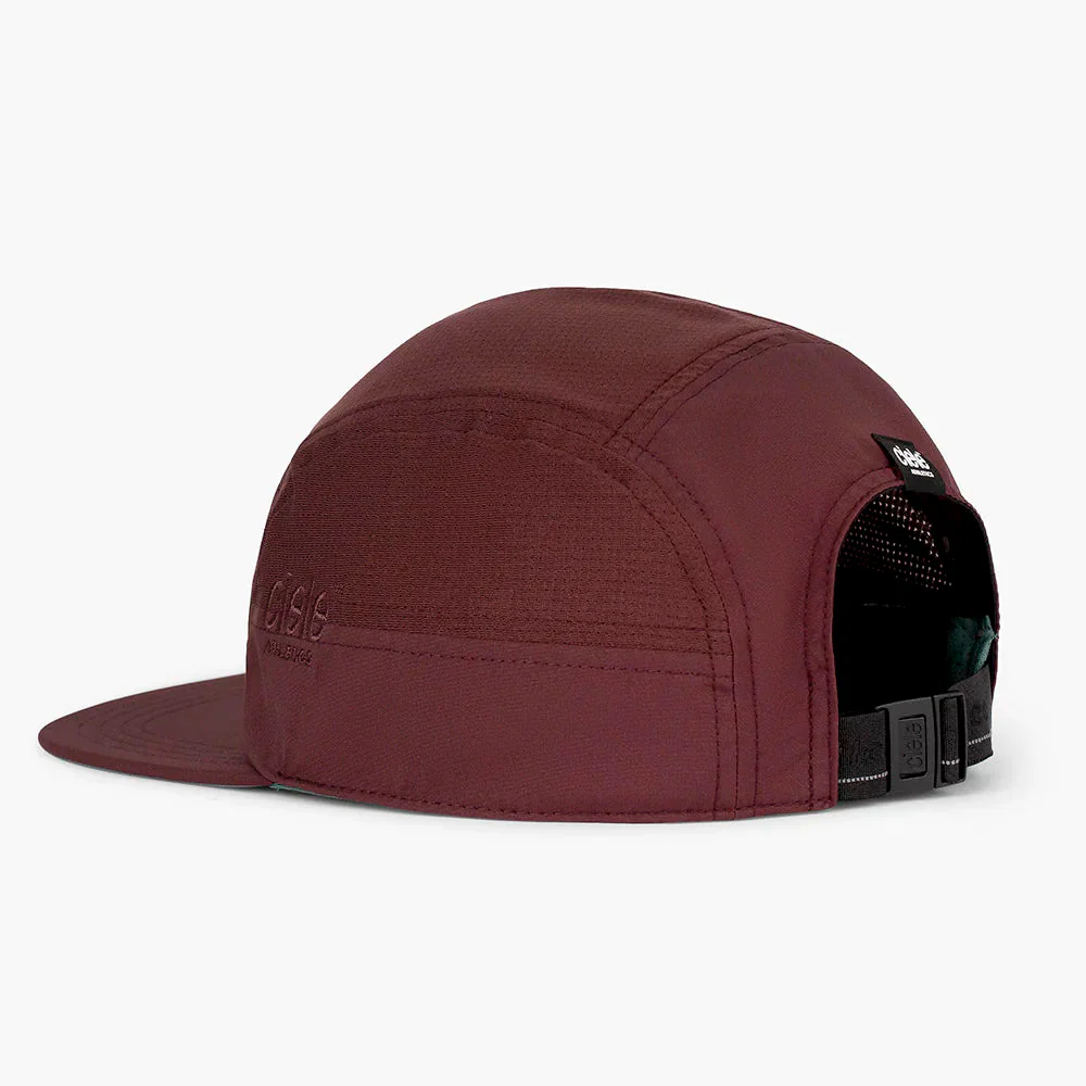 GORRA CIELE GOCAP COMP BARS - Dark Wine Red - Image 4