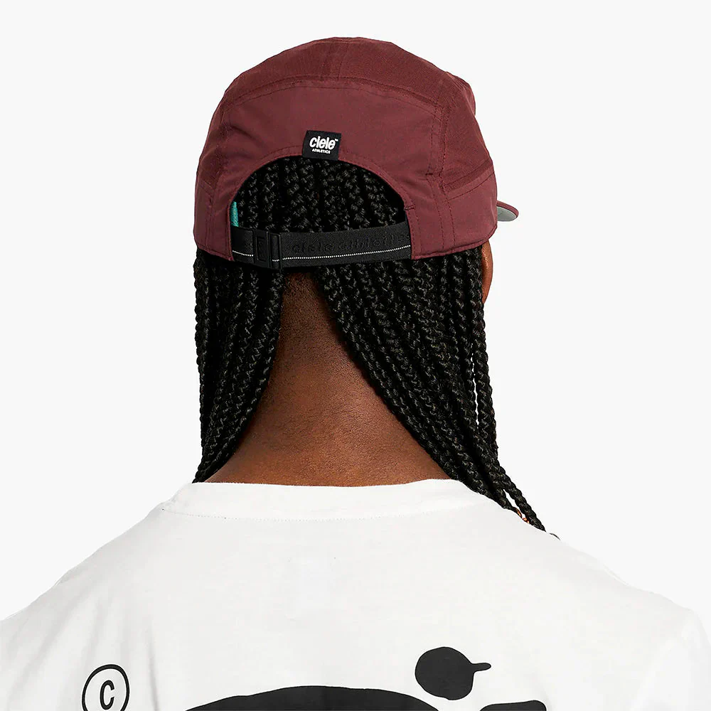 GORRA CIELE GOCAP COMP BARS - Dark Wine Red - Image 5