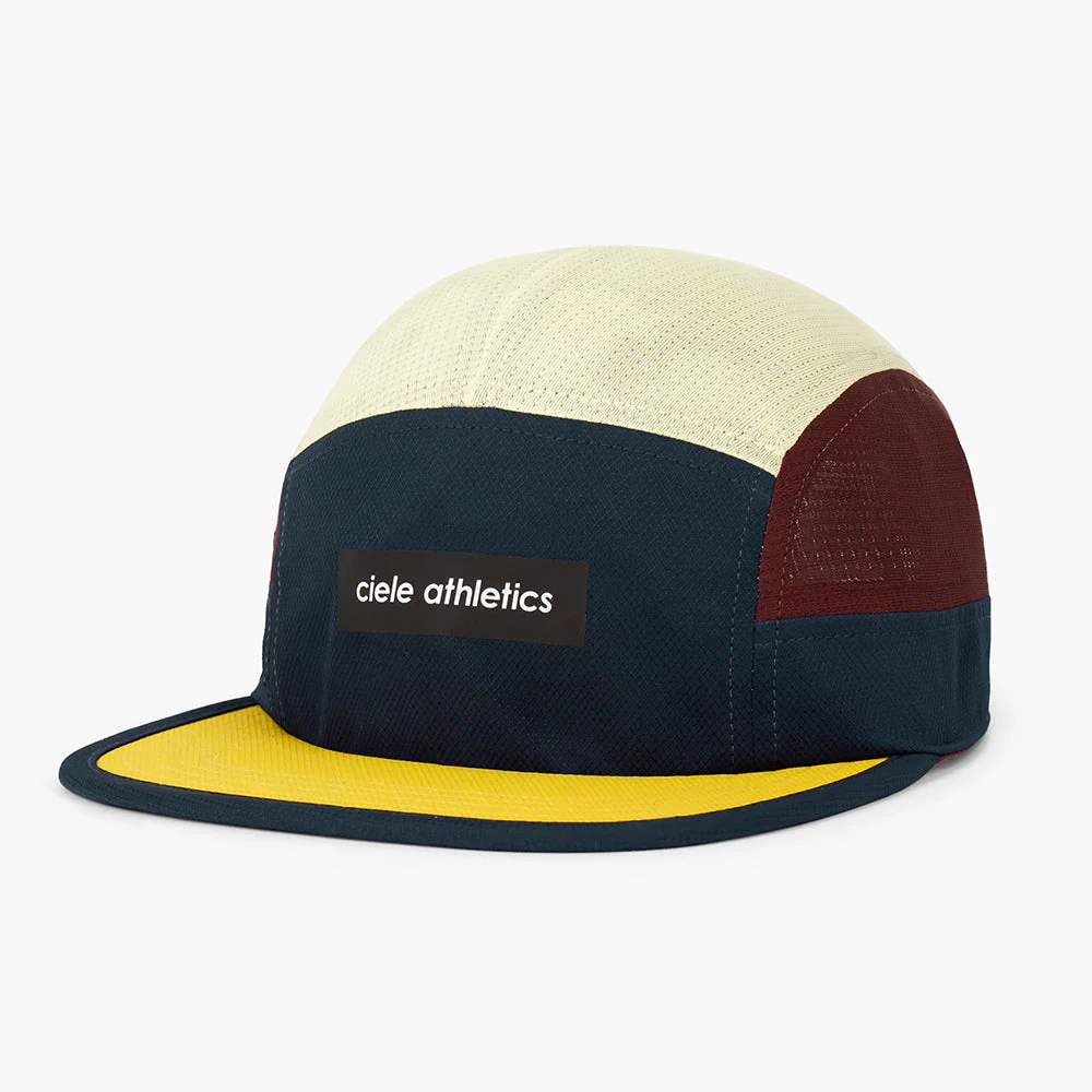 GORRA CIELE GOCAP FIELD ICONIC BAR - Deep Space / Dark Wine Red