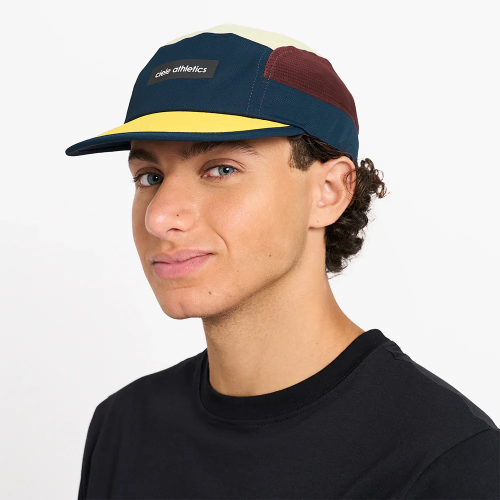 GORRA CIELE GOCAP FIELD ICONIC BAR - Deep Space / Dark Wine Red - Image 3