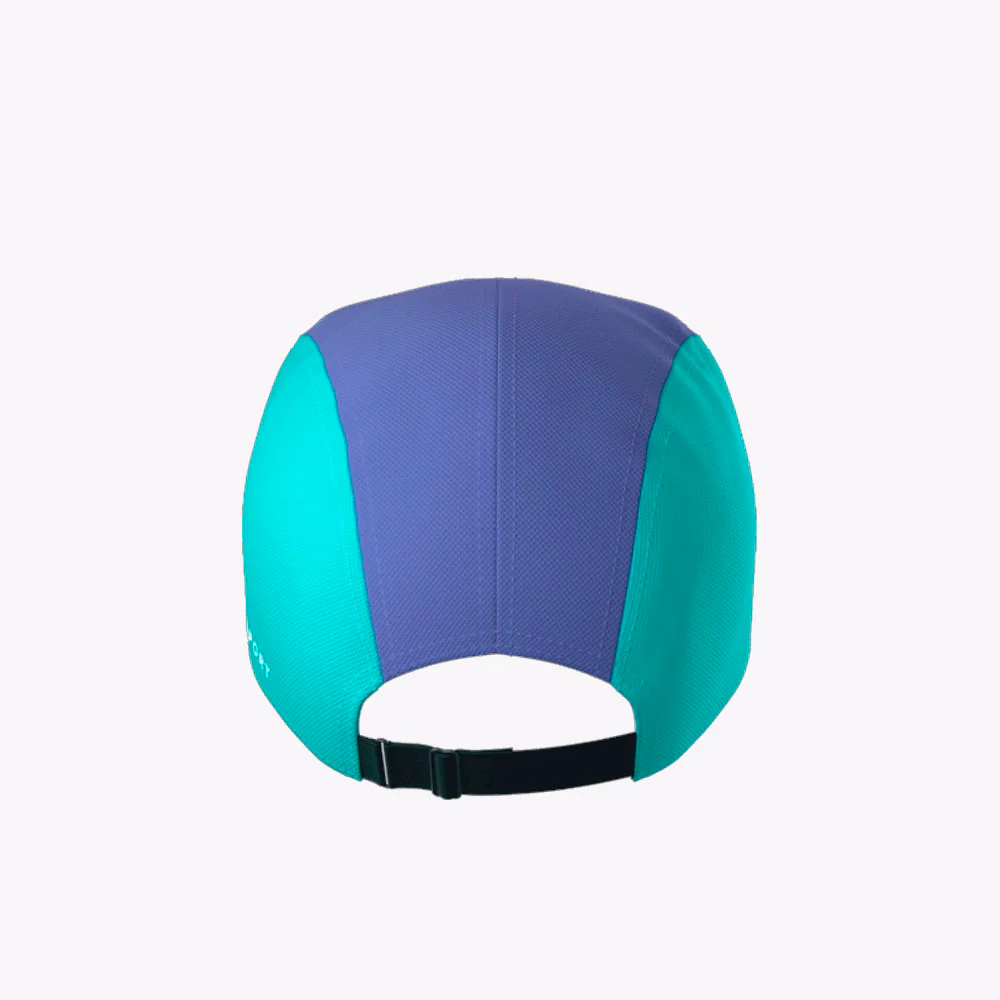 GORRA COMPRESSPORT 5 PANEL - Orient Blue / Pool Blue - Image 2