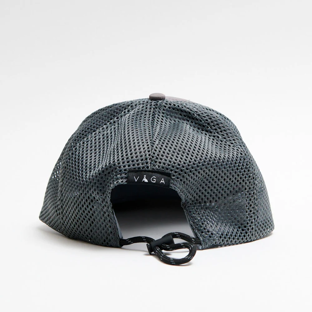 GORRA TRUCKER OPEN MESH VÅGA - Aluminium - Image 4