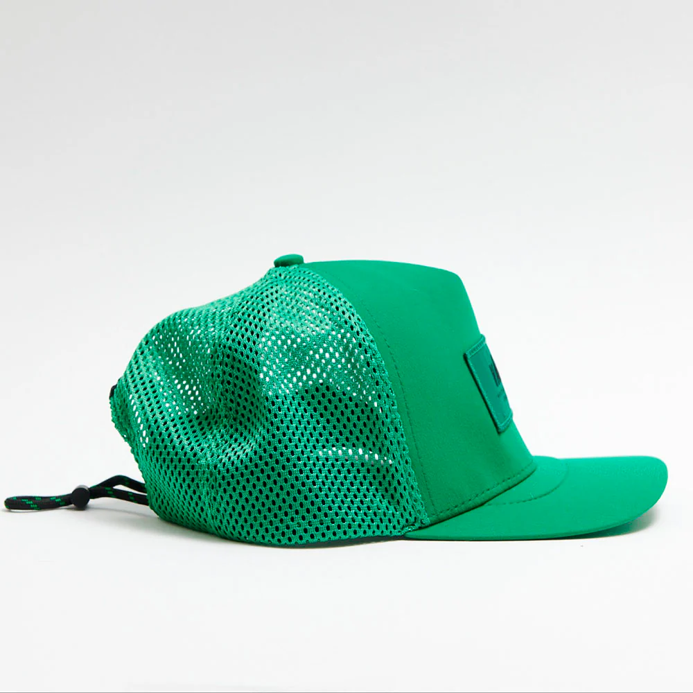 GORRA TRUCKER OPEN MESH VÅGA - Bright Green - Image 5
