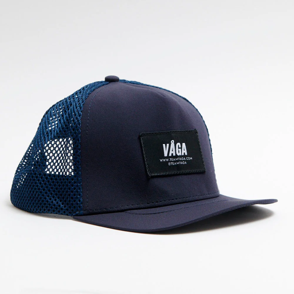 GORRA TRUCKER OPEN MESH VÅGA - Navy Blue
