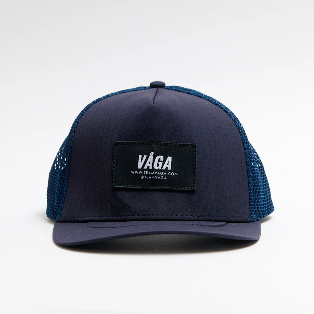 GORRA TRUCKER OPEN MESH VÅGA - Navy Blue - Image 3