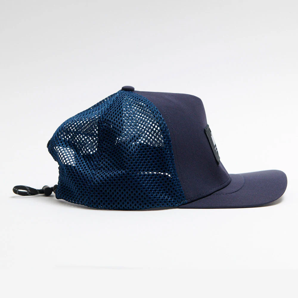 GORRA TRUCKER OPEN MESH VÅGA - Navy Blue - Image 5