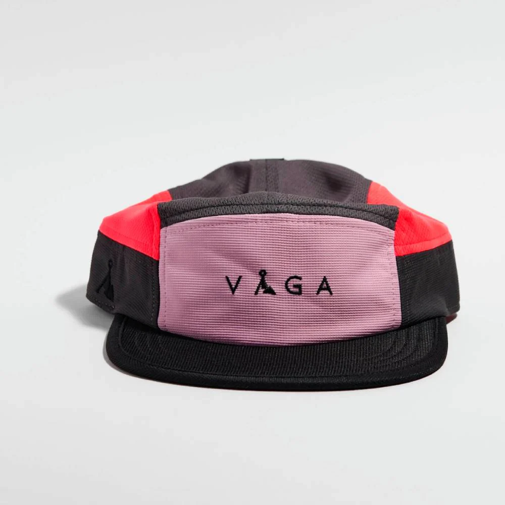 GORRA VÅGA CLUB - Dark Taupe / Neon Peach / Pastel Pink - Image 3