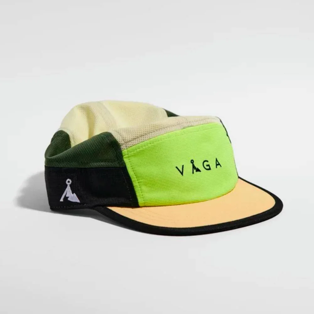GORRA VÅGA CLUB - Pale Lemon / Neon Yellow / Utility Green