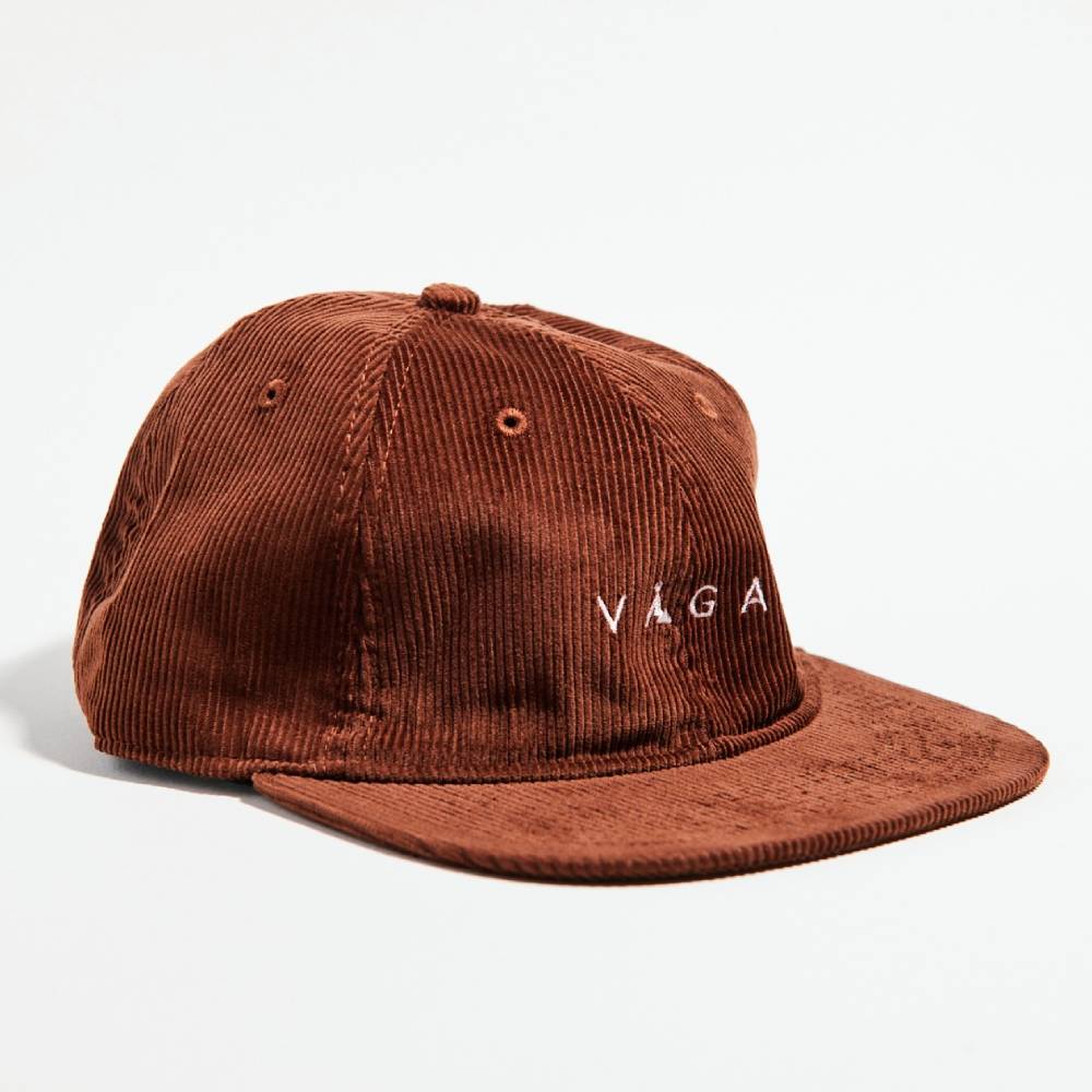 GORRA VÅGA CORDUROY - Brown