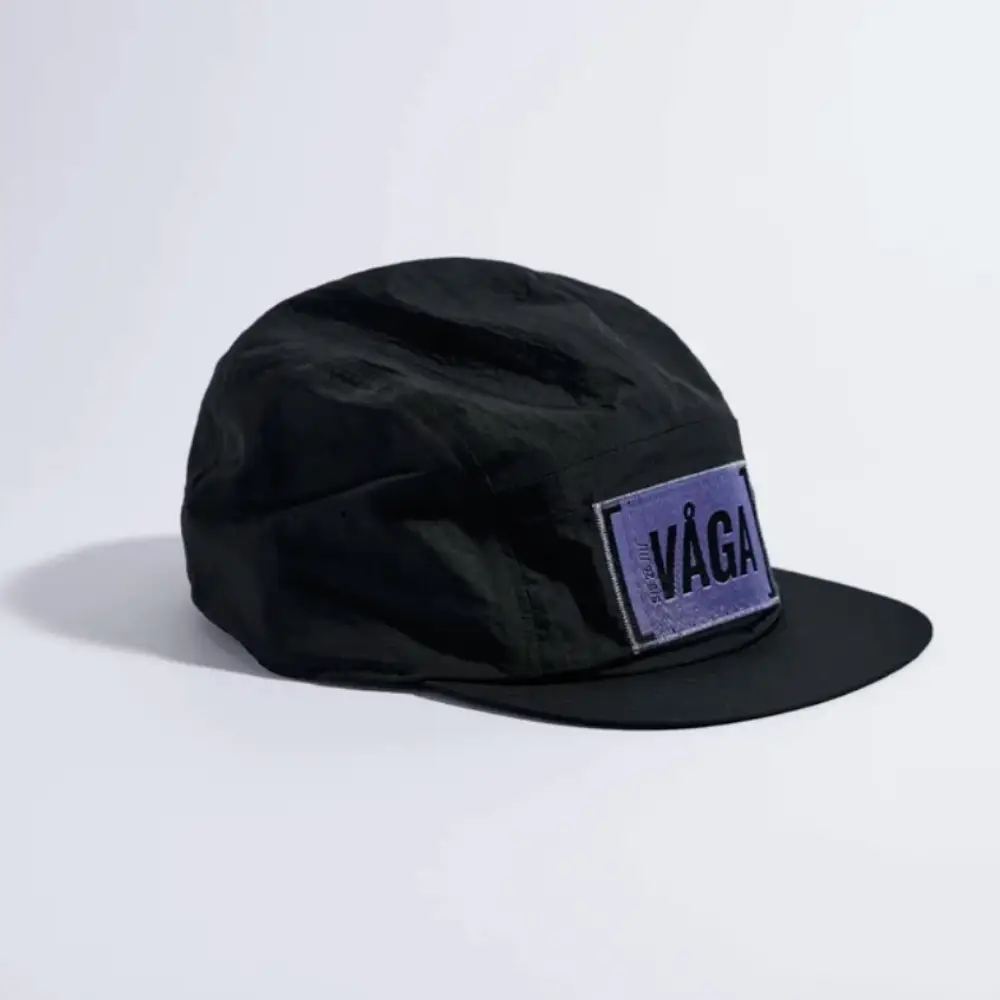GORRA VÅGA FEATHER EDGE - Black