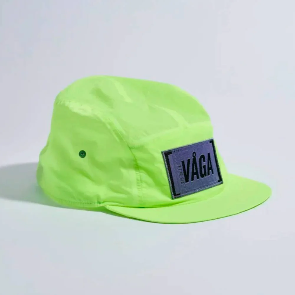 GORRA VÅGA FEATHER EDGE - Neon Yellow