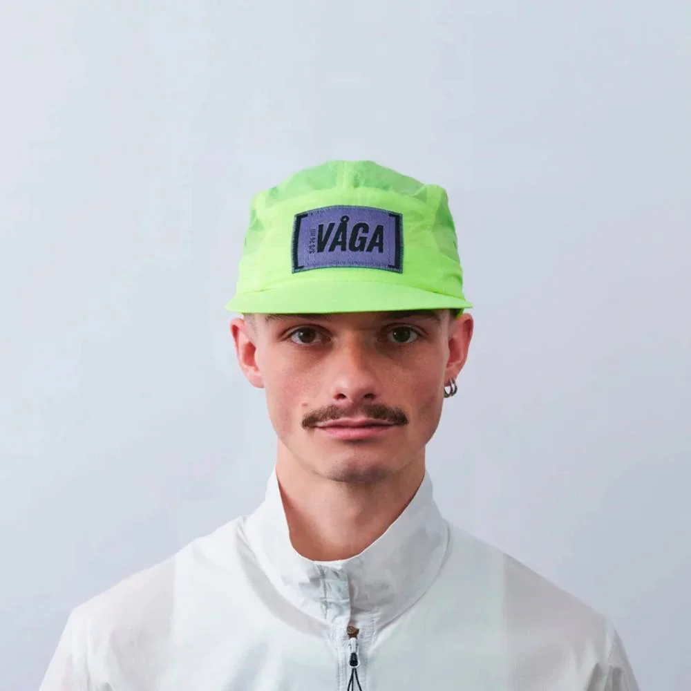 GORRA VÅGA FEATHER EDGE - Neon Yellow - Image 2
