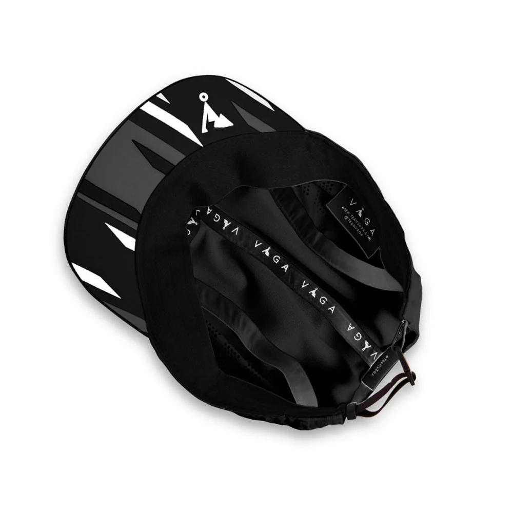 GORRA VÅGA FEATHER RACING - Storm Black - Image 4