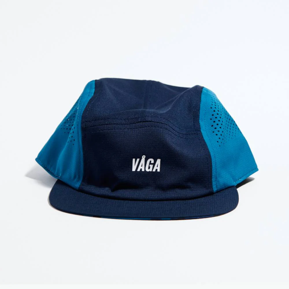 GORRA VÅGA FEATHER RACING - Teal / Navy Blue - Image 2