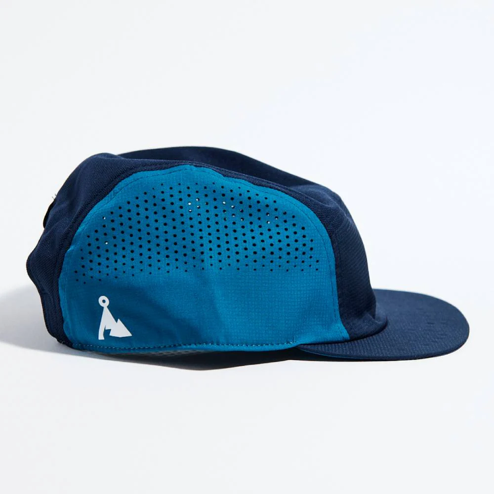 GORRA VÅGA FEATHER RACING - Teal / Navy Blue - Image 3