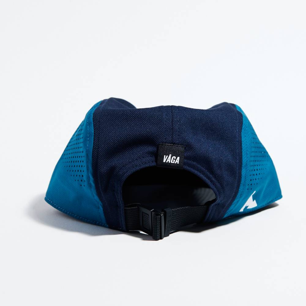 GORRA VÅGA FEATHER RACING - Teal / Navy Blue - Image 4