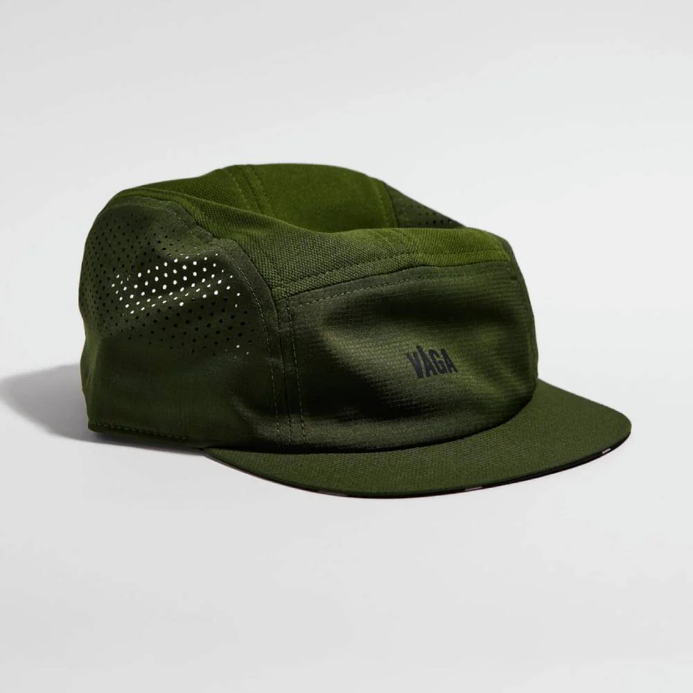 GORRA VÅGA FEATHER RACING - Utility Green