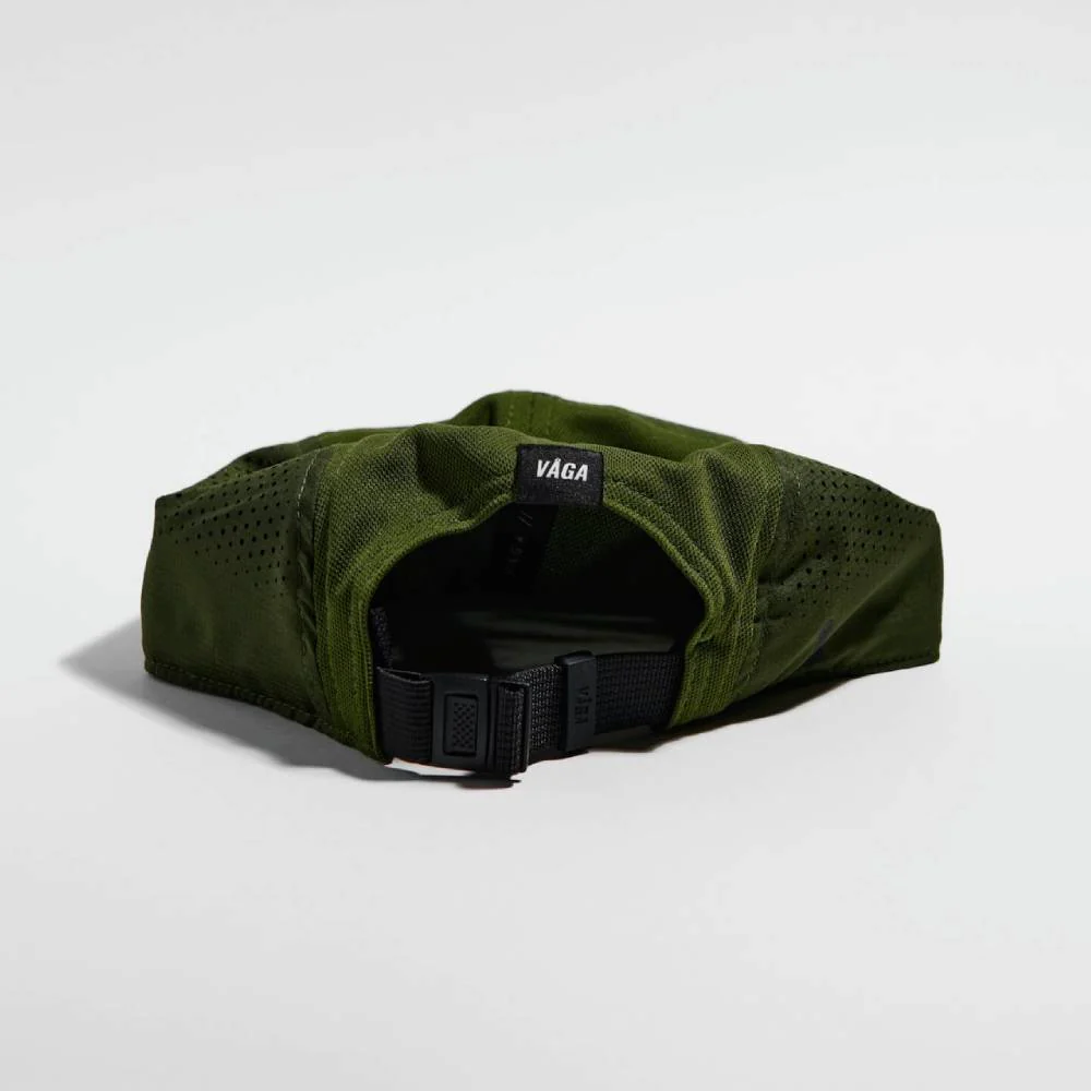 GORRA VÅGA FEATHER RACING - Utility Green - Image 4