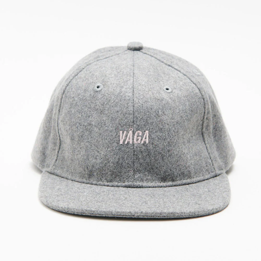 GORRA VÅGA FELT - Grey Melange