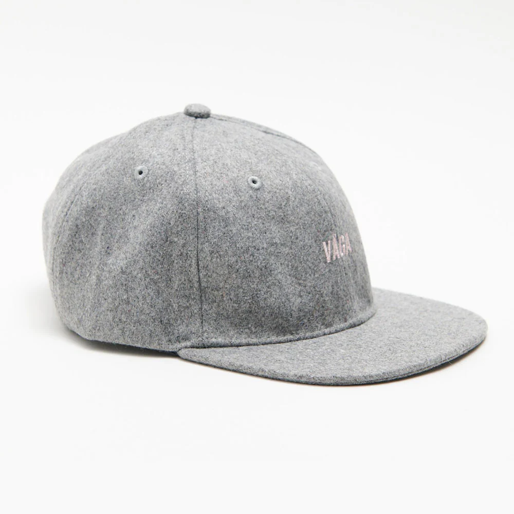 GORRA VÅGA FELT - Grey Melange - Image 3