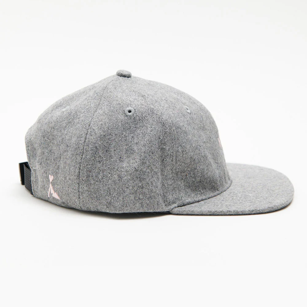 GORRA VÅGA FELT - Grey Melange - Image 4