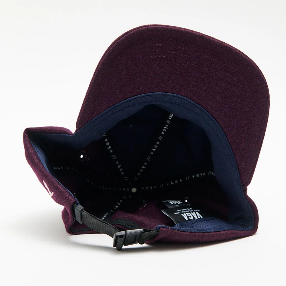 GORRA VÅGA FELT - Plum - Image 2