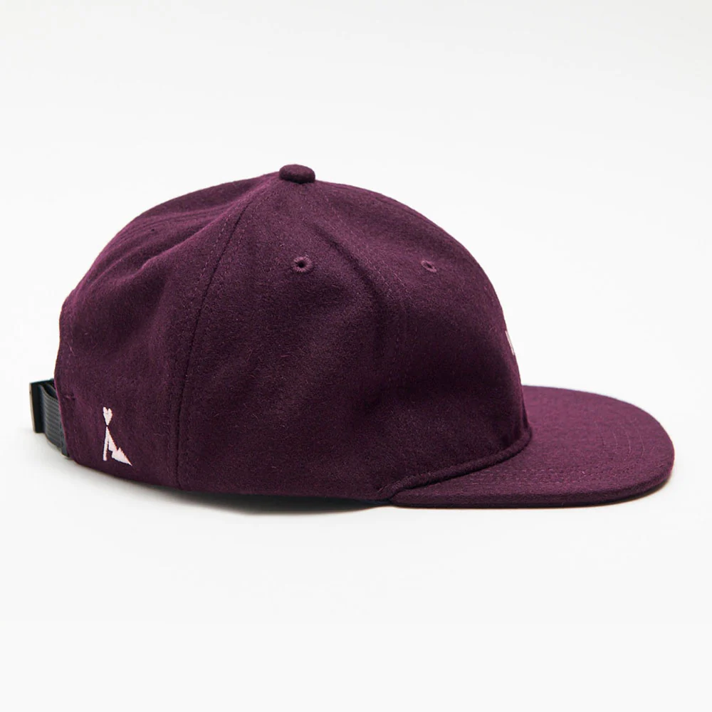 GORRA VÅGA FELT - Plum - Image 4