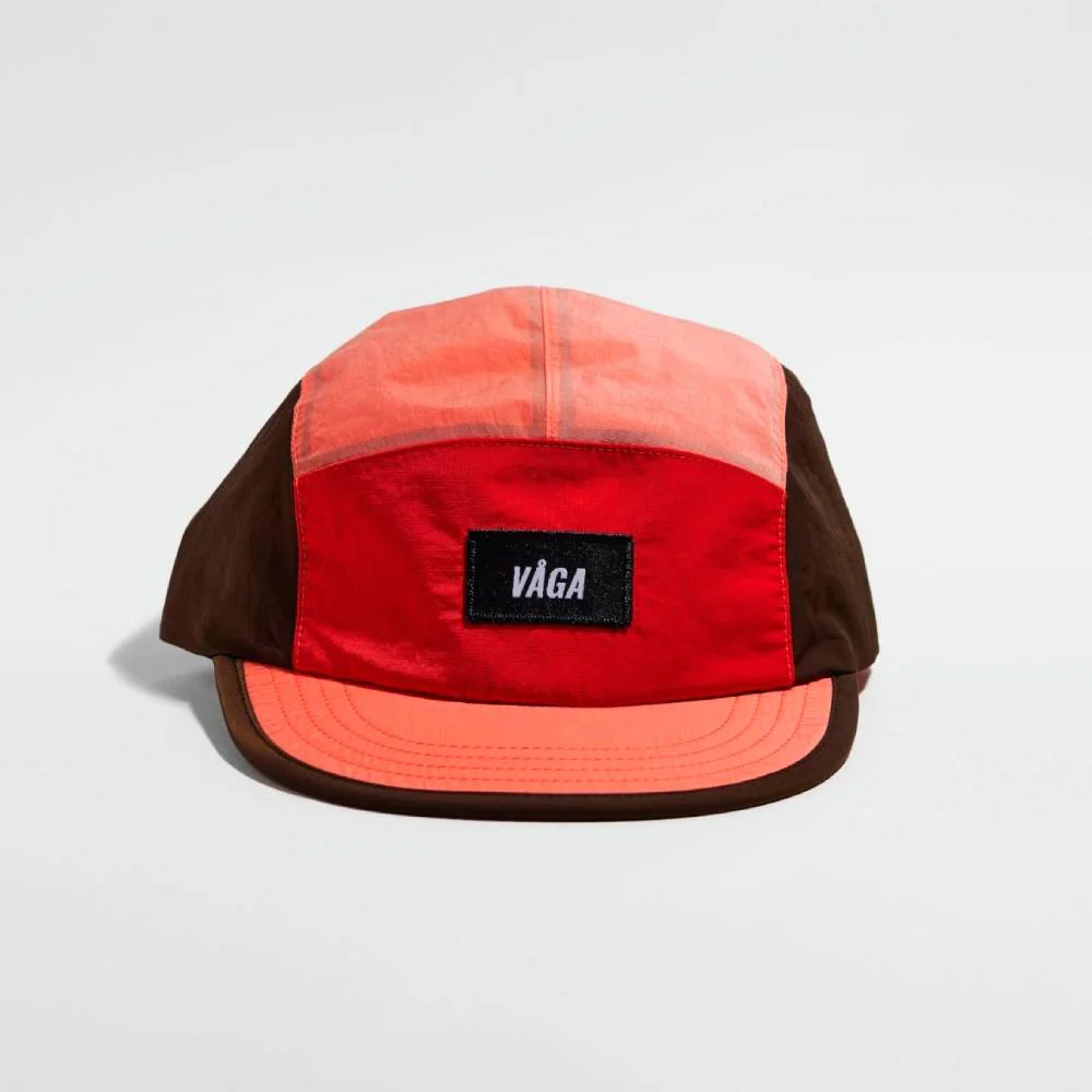 GORRA VÅGA PACER - Flame Red / Coral / Brown - Image 2