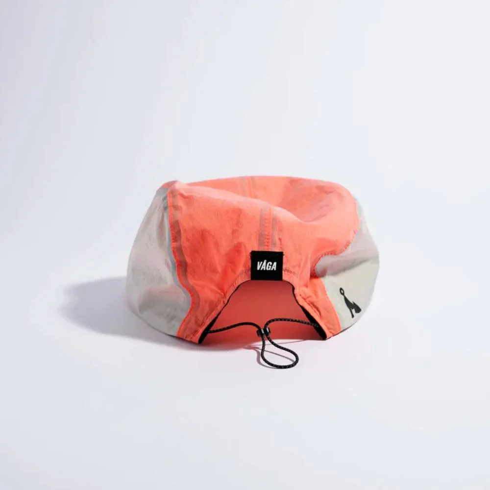 GORRA VÅGA PACER - Flame Red / Coral / Dust Grey - Image 5