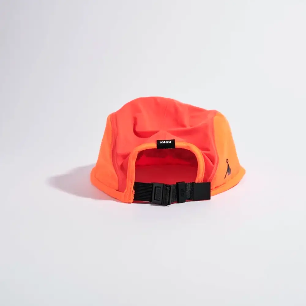 GORRA VÅGA TRANSIT LITE - Neon Orange / Coral - Image 6