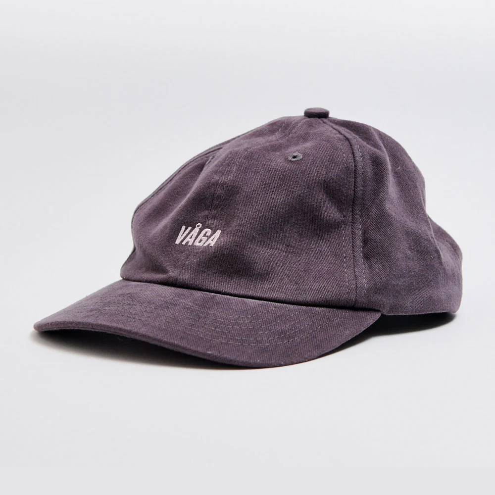 GORRA VÅGA WASHED COTTON - Charcoal / Black