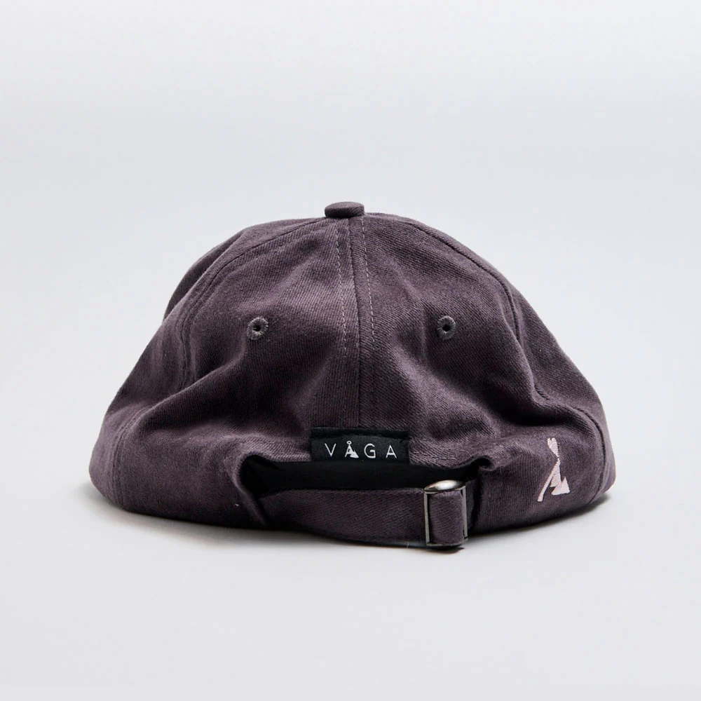 GORRA VÅGA WASHED COTTON - Charcoal / Black - Image 4