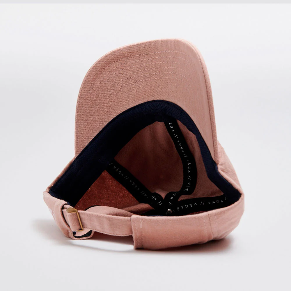 GORRA VÅGA WASHED COTTON - Coral / Navy Blue - Image 2