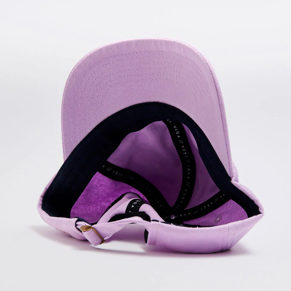 GORRA VÅGA WASHED COTTON - Lilac / Navy Blue - Image 2