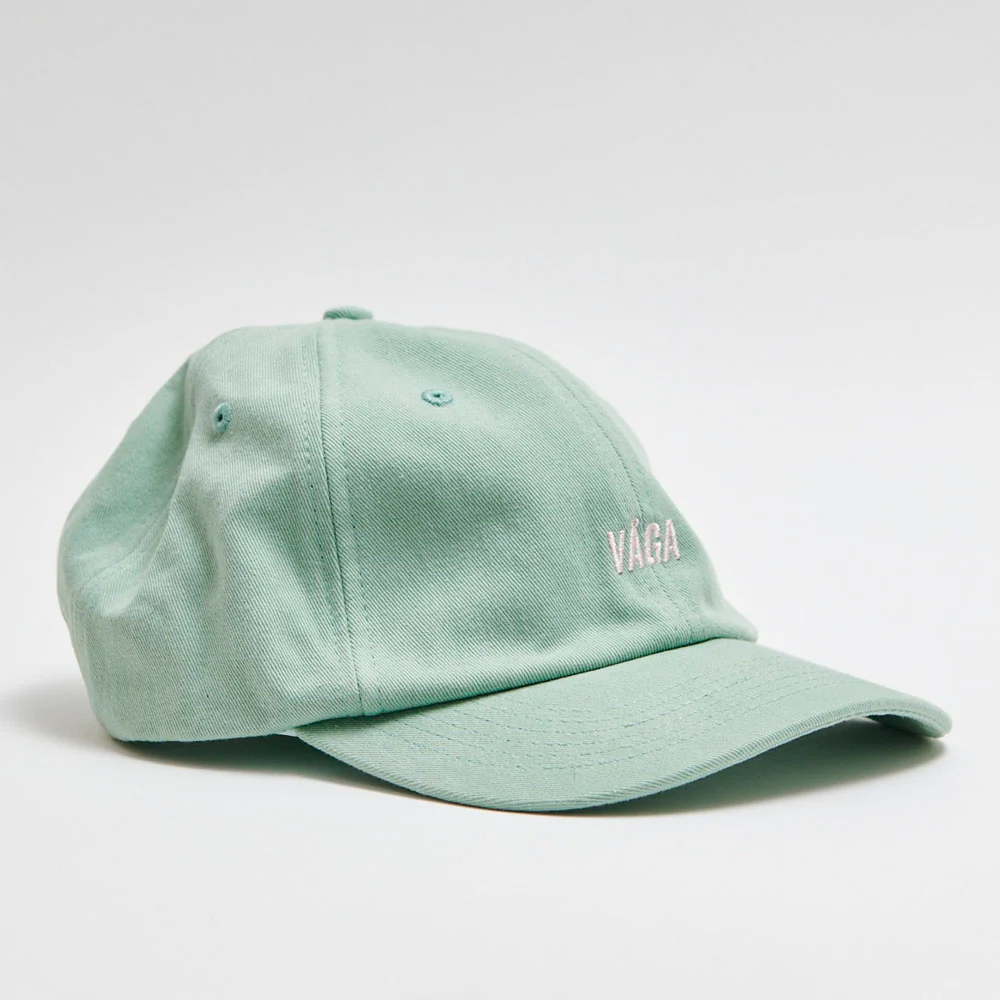 GORRA VÅGA WASHED COTTON - Pastel Green