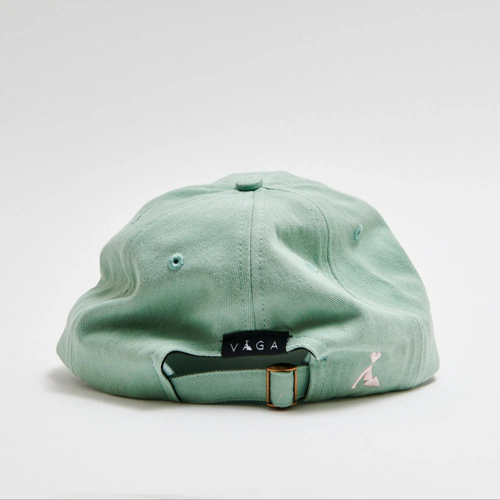 GORRA VÅGA WASHED COTTON - Pastel Green - Image 4