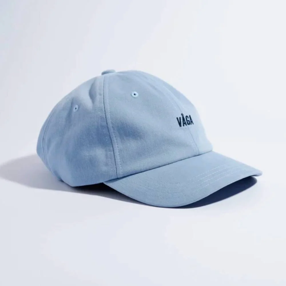 GORRA VÅGA WASHED COTTON - Postal Blue