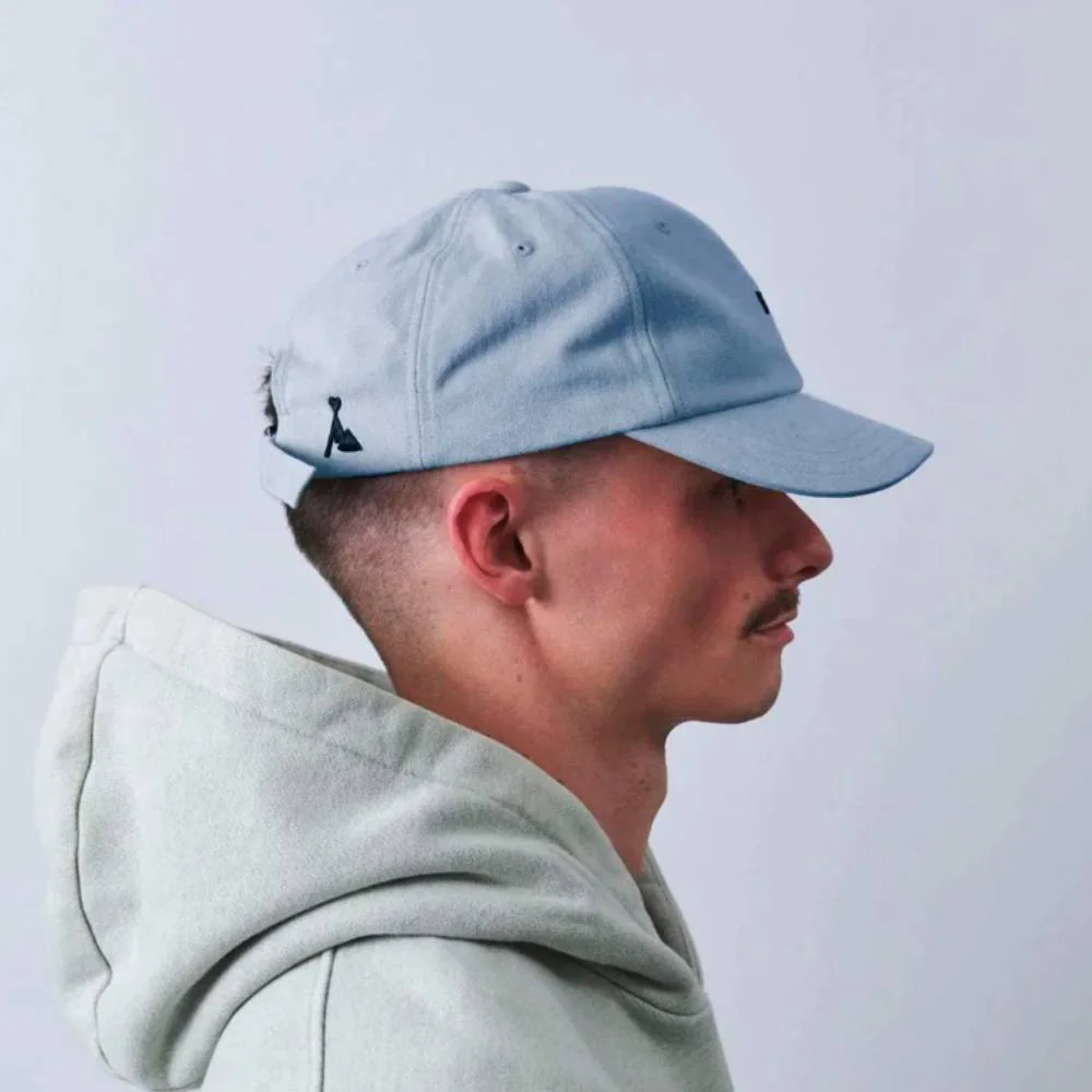GORRA VÅGA WASHED COTTON - Postal Blue - Image 3