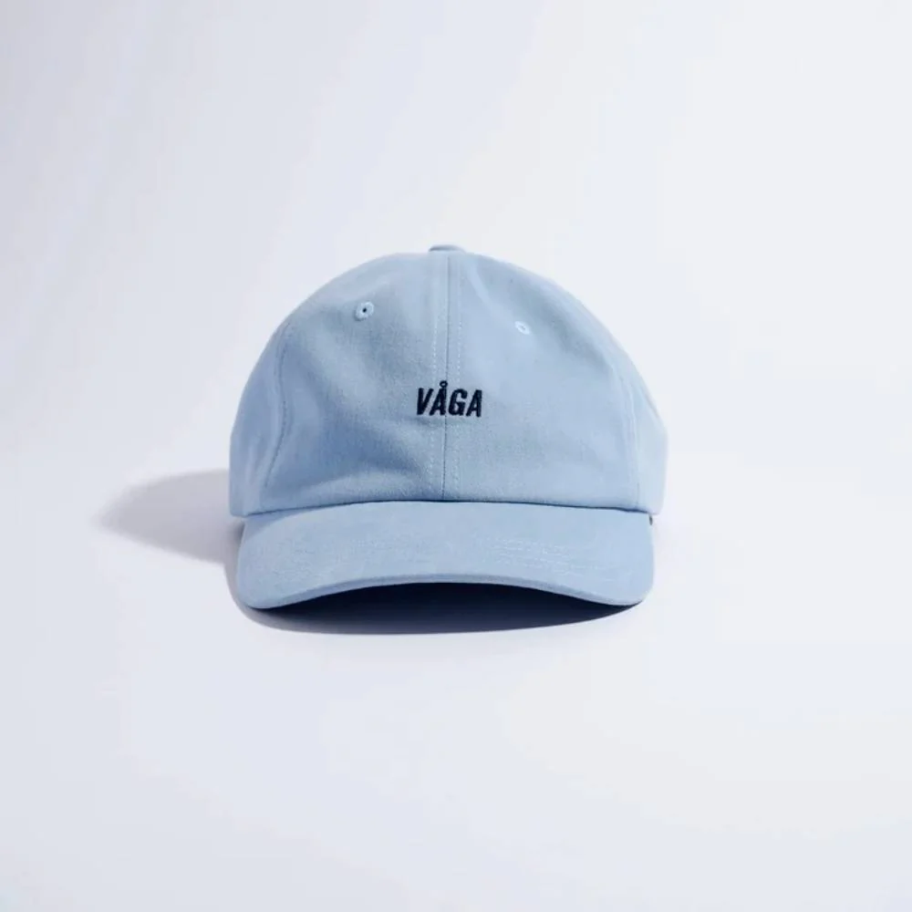 GORRA VÅGA WASHED COTTON - Postal Blue - Image 4