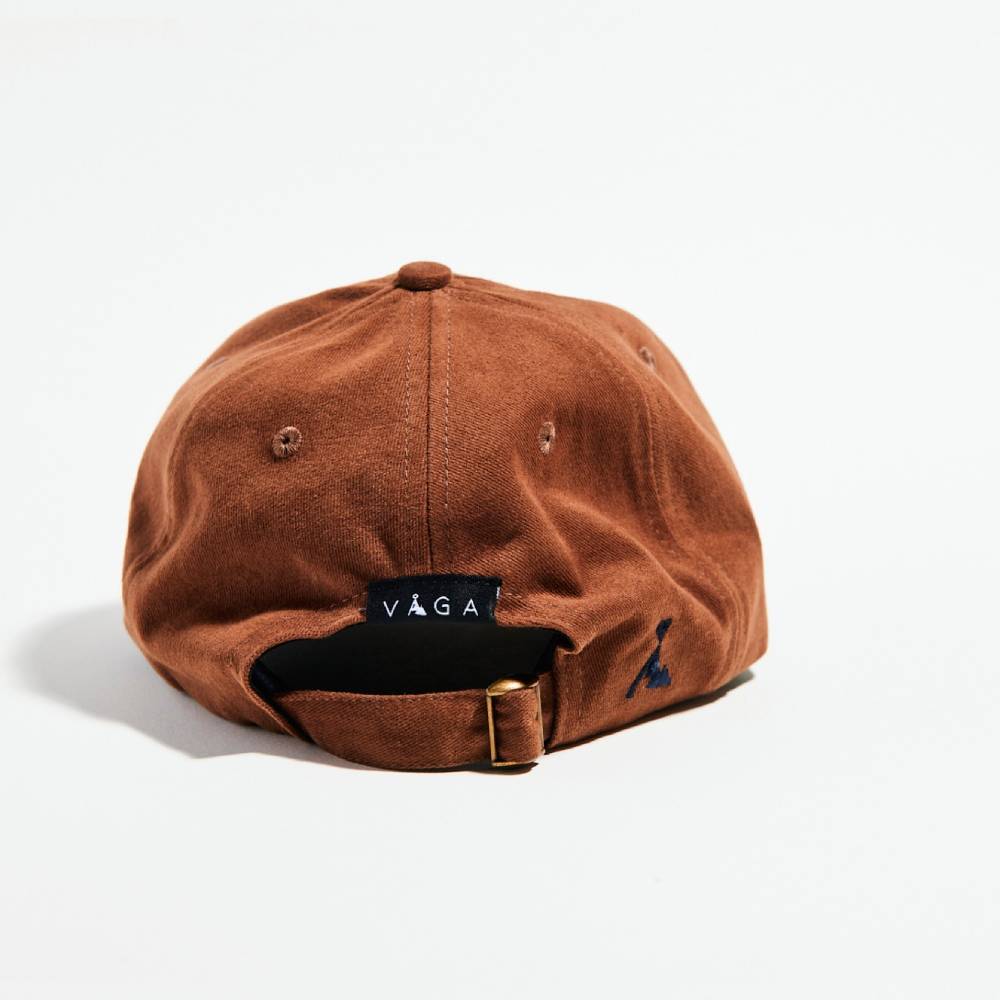 GORRA VÅGA WASHED COTTON - Washed Brown - Image 3