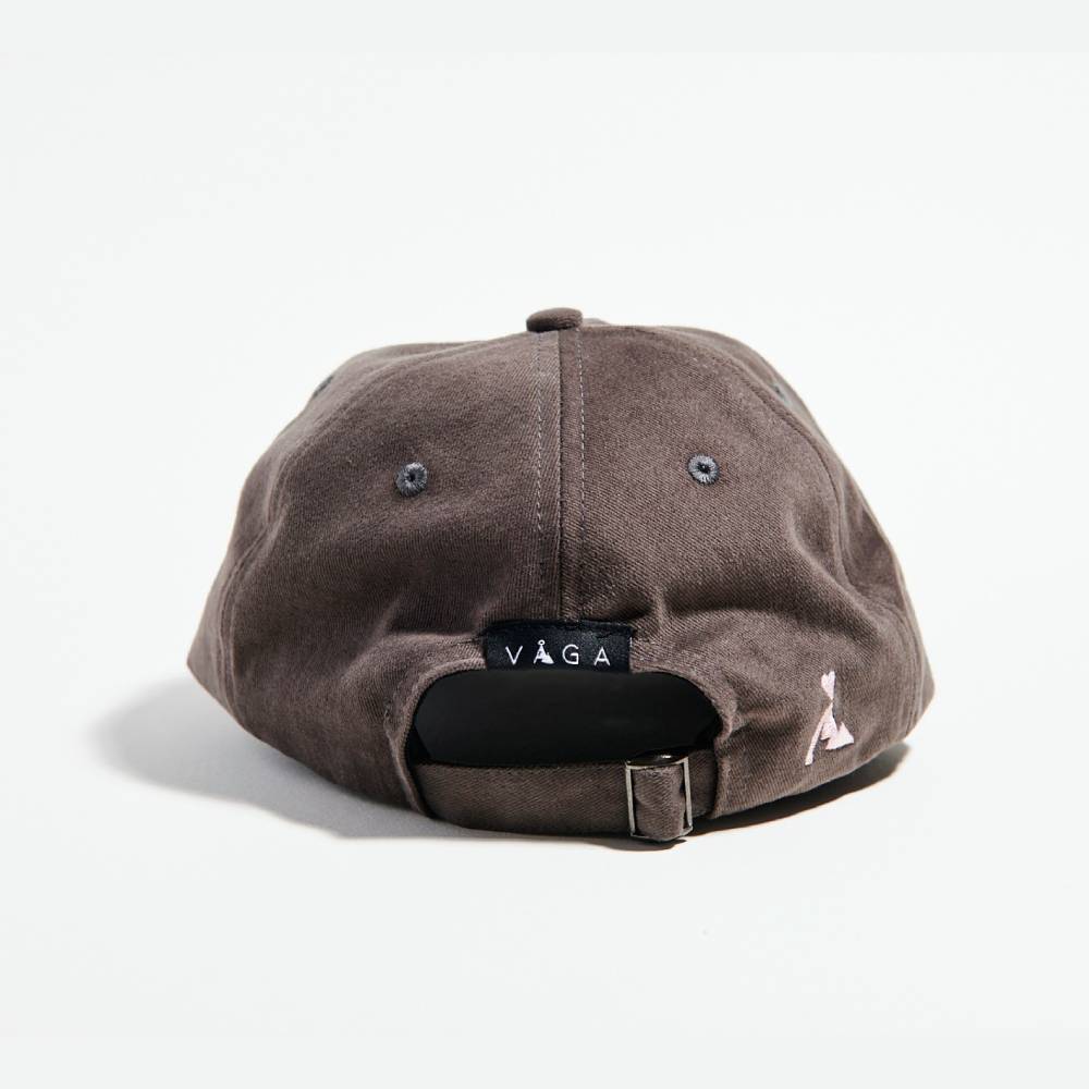 GORRA VÅGA WASHED COTTON - Washed Charcoal - Image 3