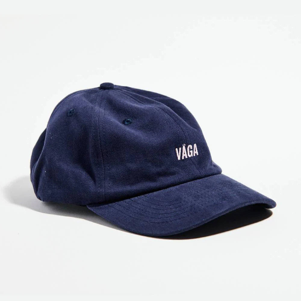 GORRA VÅGA WASHED COTTON - Washed Navy Blue