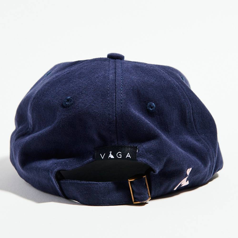 GORRA VÅGA WASHED COTTON - Washed Navy Blue - Image 3